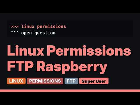 Can't change raspbian folder permissions? (2 Solutions!!)