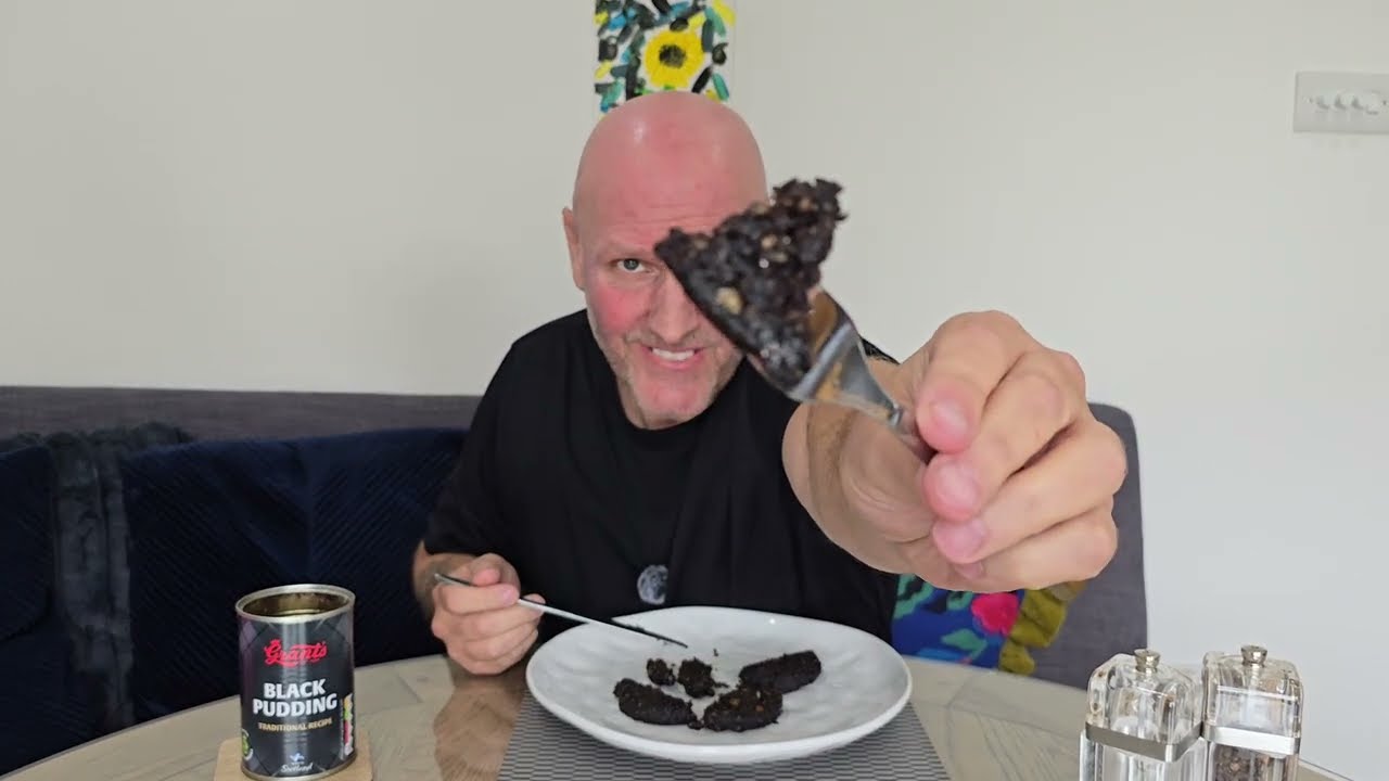 Grants Black Pudding Food Review WOW!!..