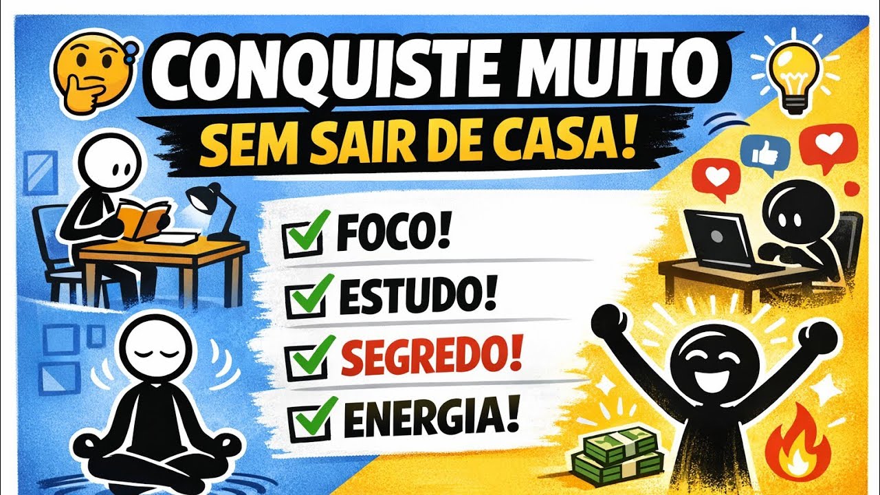4 Hábitos Silenciosos de Pessoas Que Vencem Sem Sair de Casa
