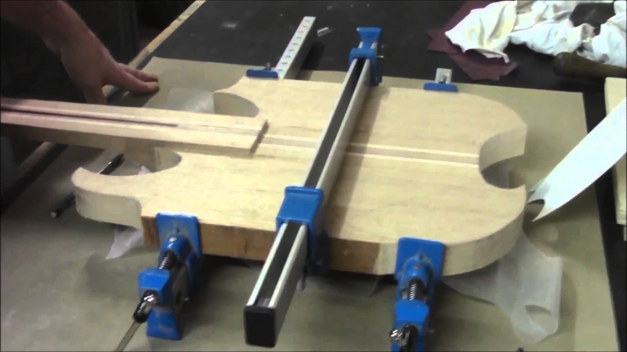 How to Build an Electric GuitarVideo 6Body Wings pt1 YouTube