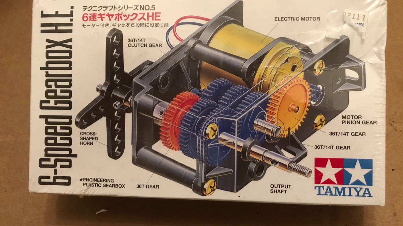 Tamiya 6Speed Gearbox Build Time Lapse YouTube