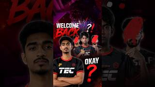flicker is back in TEC . RHK ? #freefire #ffws #esports #flicker #rhk #ff #shorts