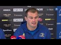 Leinster v Munster - Pre-match press conference with Leo Cullen & Rhys Ruddock