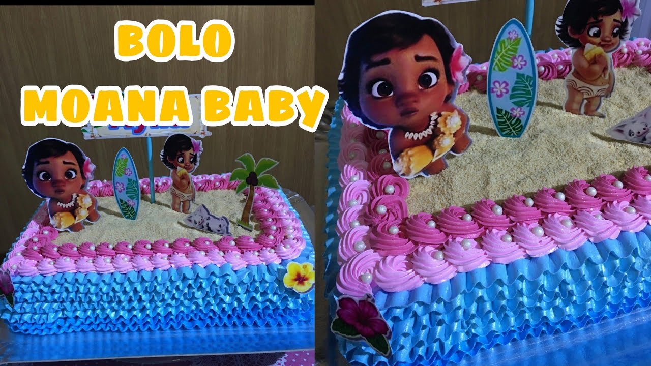 BOLO MOANA BABY RETANGULAR