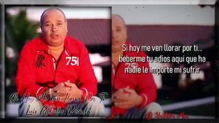 Luis Alberto Posada   Si Hoy Me Ven Llorar Por Ti Video Lyric Dj Kristian Mix chords