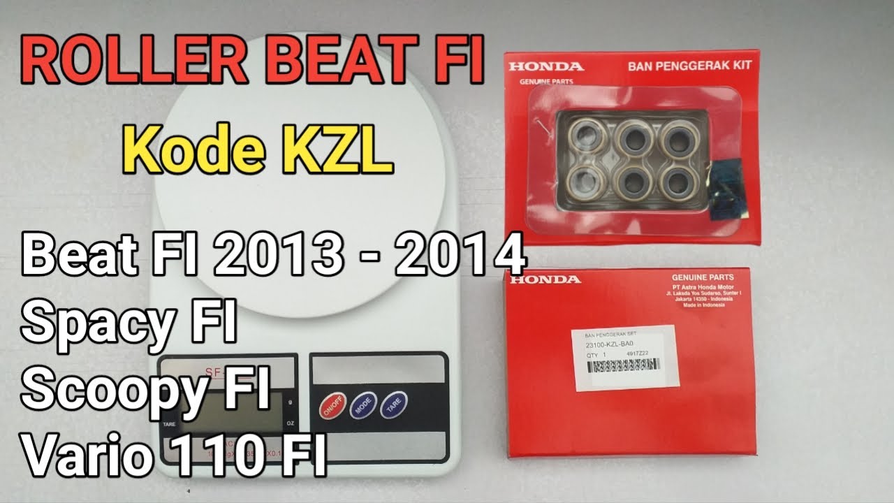 Roller Beat FI pertama kode KZL/K25 YouTube