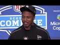 Keionte Scott 2026 NFL Combine interview: Team Meetings And Foavorite DBs REVEALED