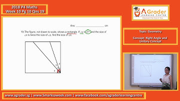 2018 - P4 Maths - Week 10 - Geometry (Right Angle and Unitary Concept)
