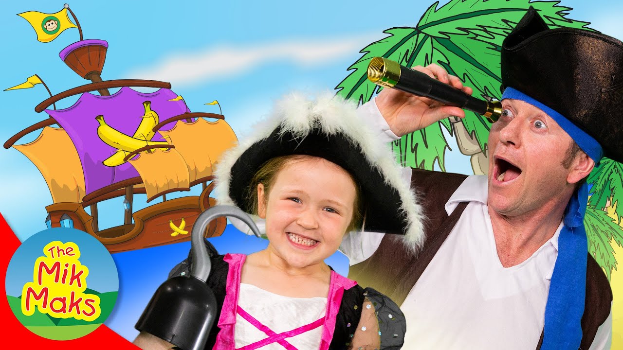 I Want To Be A Pirate | Pirates Kids Songs and Nursery Rhymes | Videos for Kids | The Mik Maks