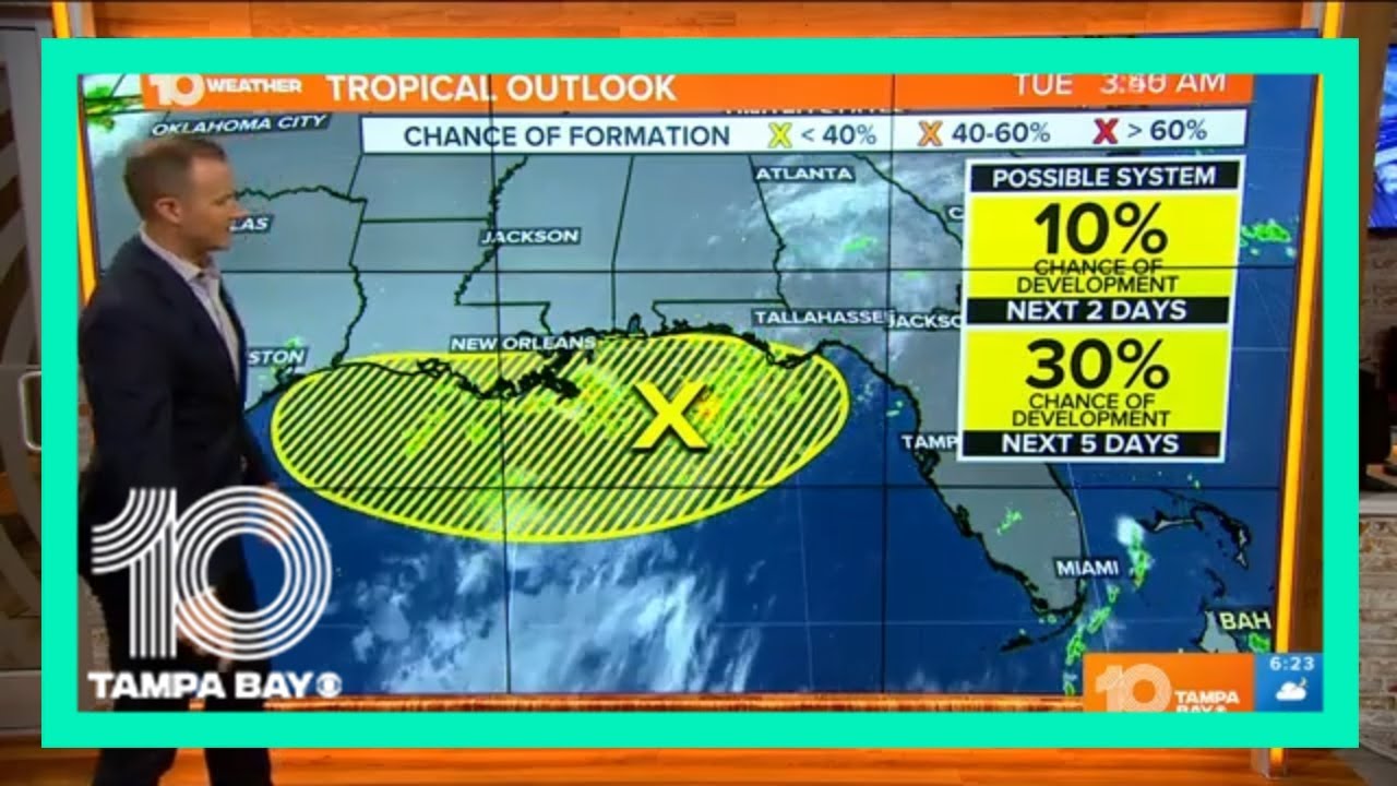 Tracking the Tropics: System in the Gulf has a small chance for ...