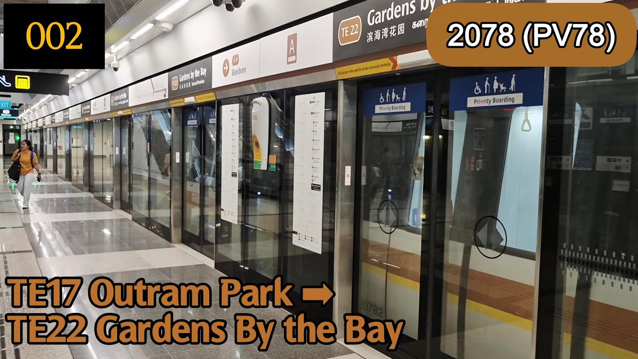 [SMRT] Kawasaki CT251 2078 from Outram Park to Gardens By the Bay