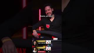🔥 Adrián Mateos elimina a Leo Margets con un póker espectacular. #poker #wsop #highlights