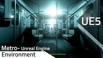 UE5 Metro Live - 3ds Max - Unreal Engine 5 #Unrealengine5 #3dsmax #gamedevelopement