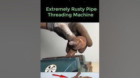 Extremely Rusty Pipe Threading Machine Restoration (PART 1)