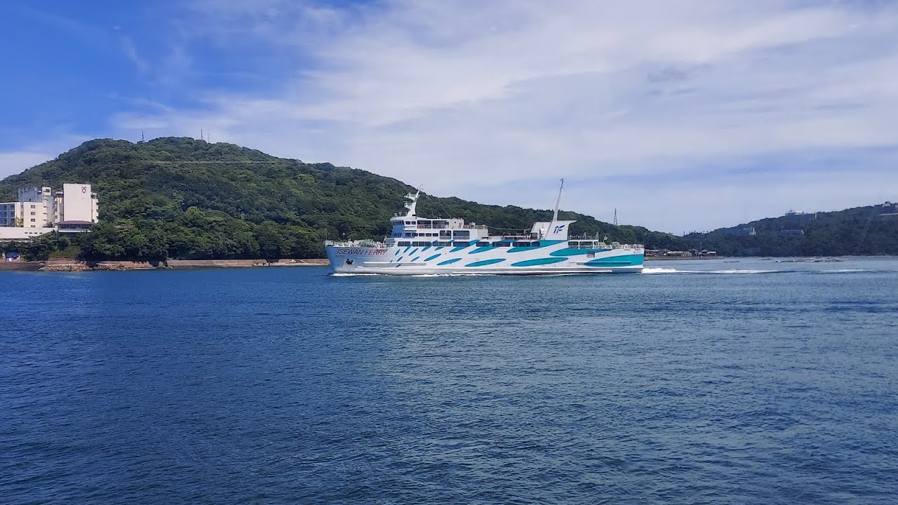 Isewan Ferry - Irago to Toba -　伊勢湾フェリー　伊良湖から鳥羽 & イルカ島　Dolphin Island