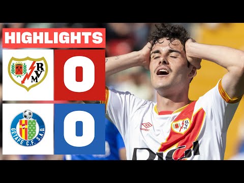 RAYO VALLECANO 0 - 0 GETAFE CF | RESUMEN LALIGA EA SPORTS