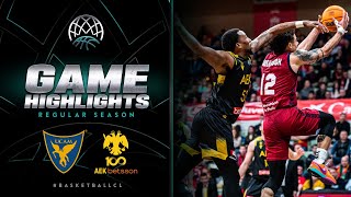 UCAM Murcia v AEK BETSSON BC | Gameday 5 | Highlights | #BasketballCL 2023