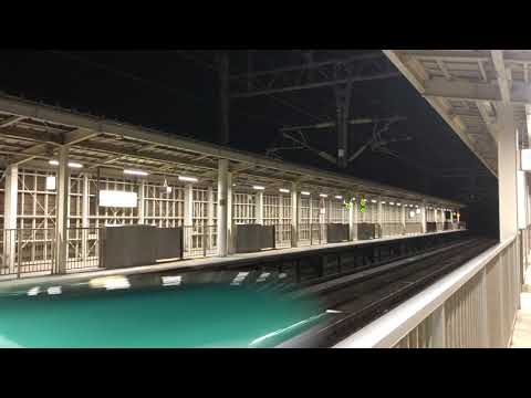 東北新幹線(E5系+E6系)くりこま高原駅で時速320kmで通過