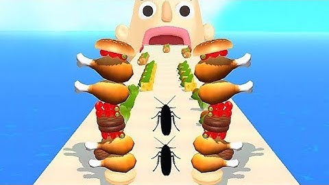 Sandwich Runner - SpeedRun All Levels Gameplay Walkthrough Android,ios New Update Ep243