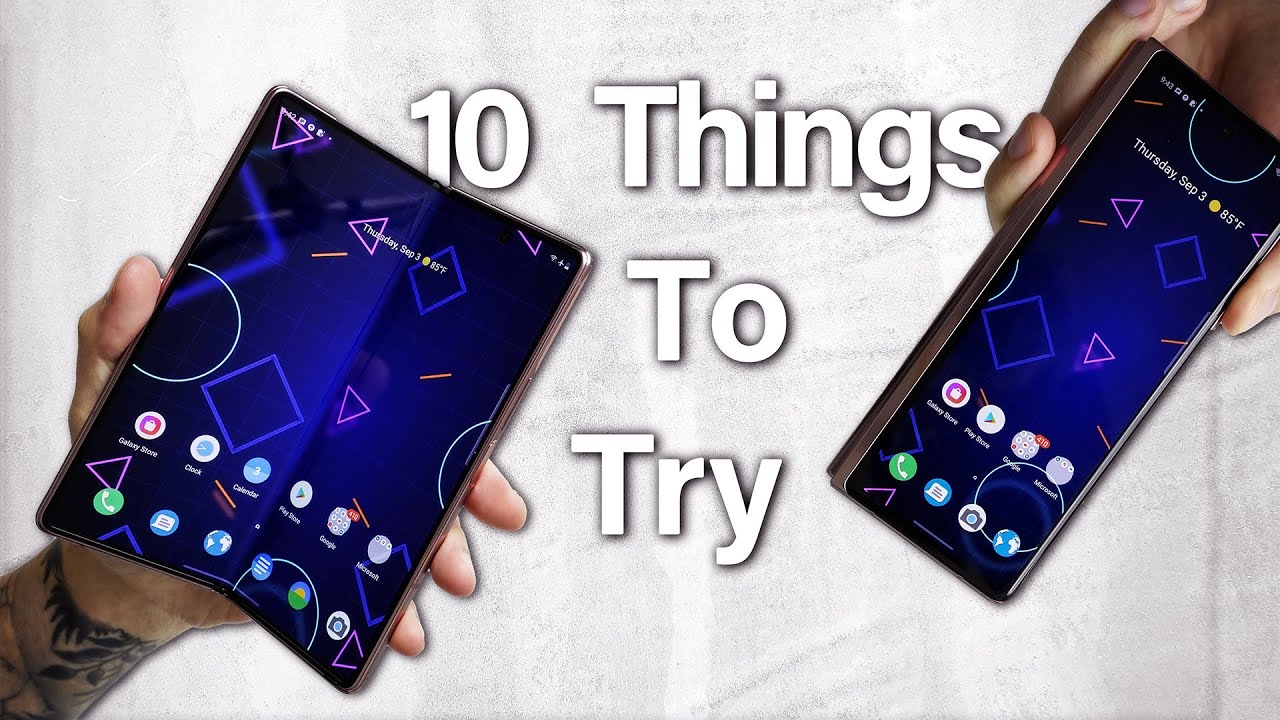 Galaxy Z Fold 2 Unboxing and First 10 Things To Try