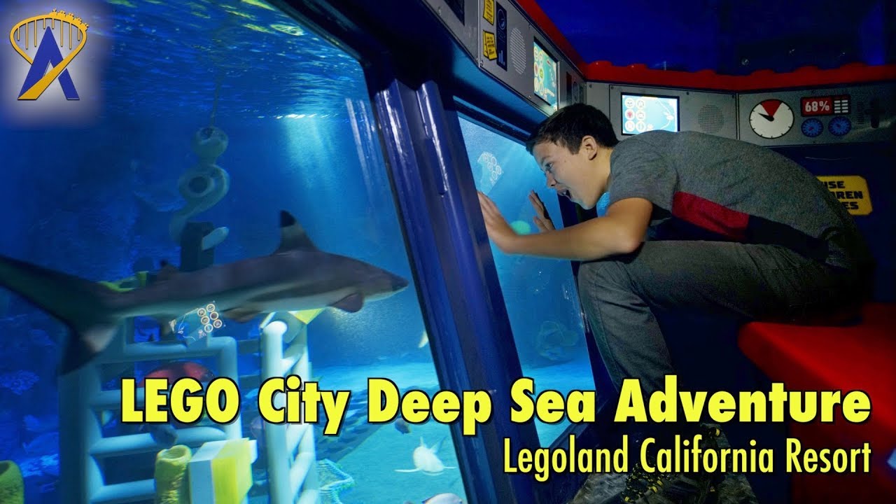 Lego City Deep Sea Adventure Now Open At Legoland California Youtube