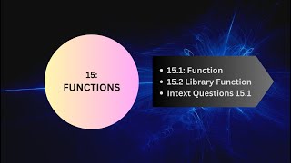 Mastering Functions in C++: Understanding main(), User-Defined Functions, Function Types | NIOS |#17