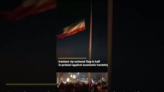 Iran Protests Explode Nationwide as Citizens Rip Flag Over Prices, Poverty | AB1G