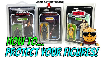 How To Display & Protect Your Vintage Collection Figures | New Display Cases By Star Action Figures!