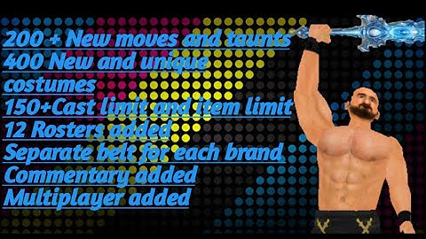 NEW WR3D MOD WWE 2K21 RELEASED WITH DOWNLOAD LINK FOR HIGH AND LOW DEVICES|MULTIPLAYER ADDED|