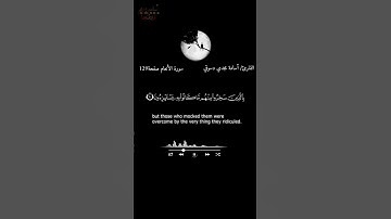 سورة الأنعام صفحه 129 |القارئ اسامه مجدي دسوقي #قرآن_كريم #راحة_نفسية