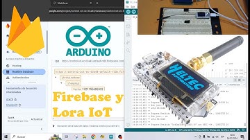 Firebase y lora IoT con Heltec Esp32