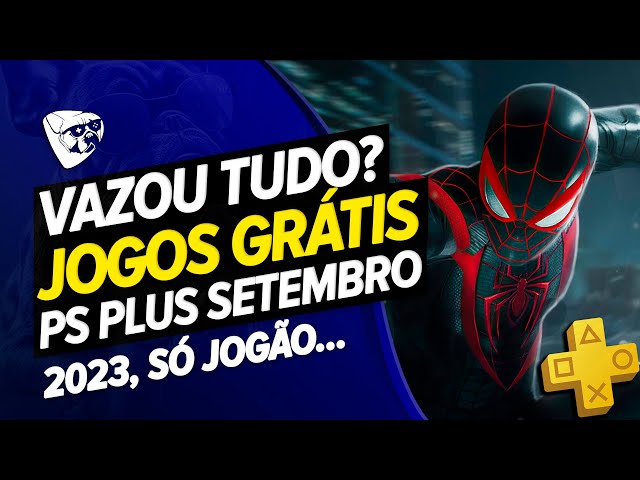 É OFICIAL !! JOGOS PS PLUS SETEMBRO 2023 !!! 