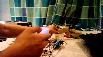 ARDUINO + WII NUNCHUCK + SERVO MOTOR