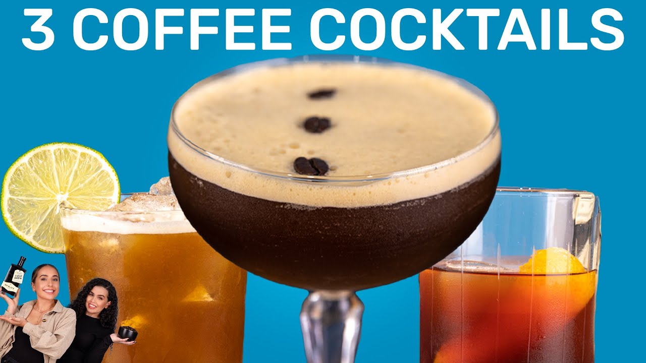 3 Coffee Cocktails ☕️ Mr Black Cold Brew Coffee Liqueur