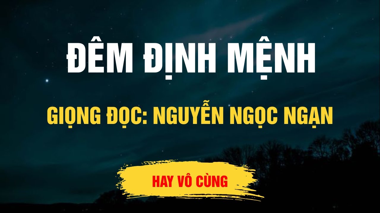 Cực Hay Nguyễn Ngọc Ngạn - Đêm Định Mệnh - Kể Chuyện Đêm Khuya
