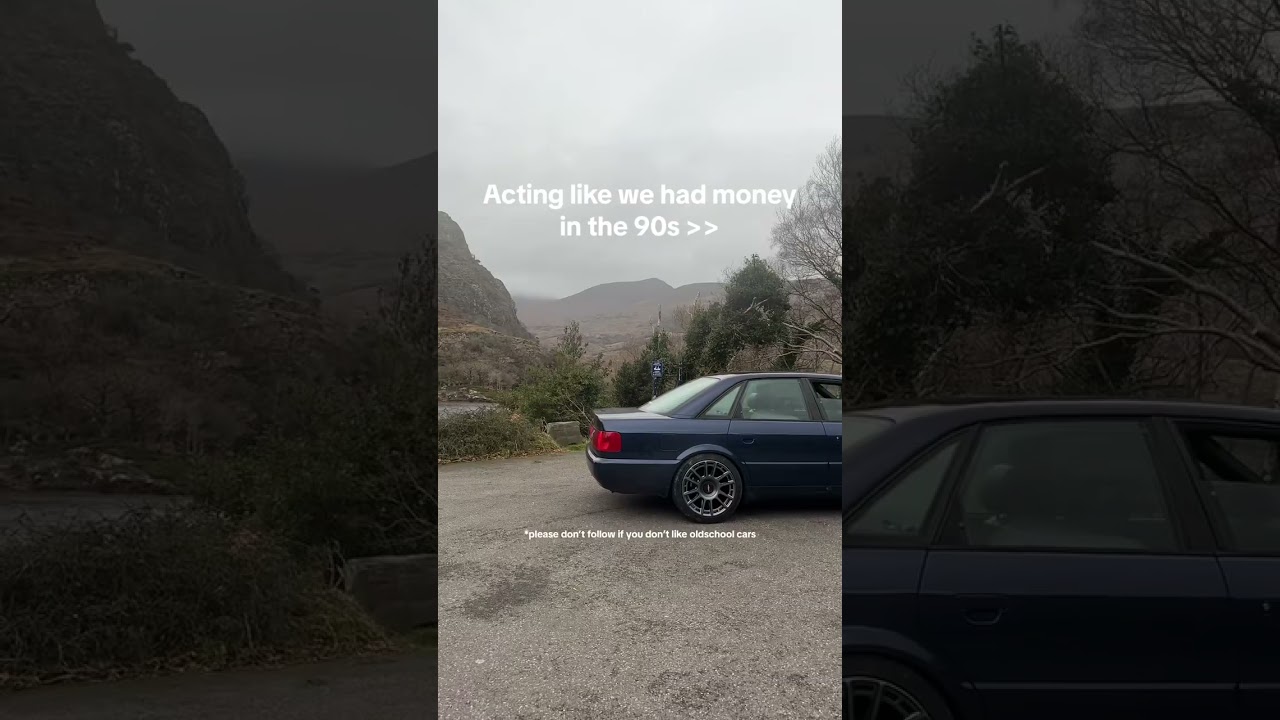 I was born in 96, so trying to relive the 90s through old cars, including this, my Audi urS6 C4 🤌 #9