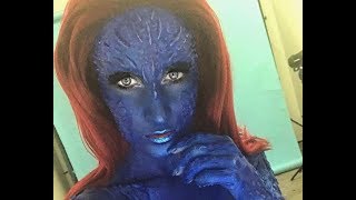 Transforming Holly Wolf Into Mystique