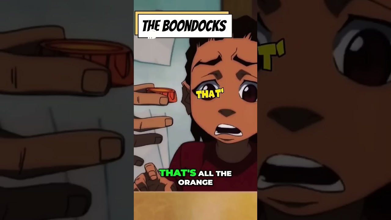 Boondocks' Granddad vs Riley Orange Juice Drama I Funny