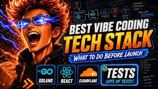 Best Vibe Coding Tech Stack & What to do before LAUNCH!