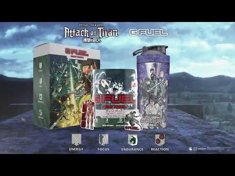 G FUEL x Attack on Titan, Spinal Fluid Collector's Box