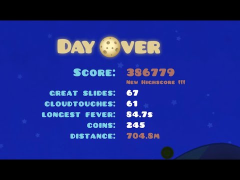 Tiny Wings Former World Record (386779 Score, 704.8m Distance)