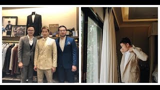 Meski Pakai Jas Yang Sama Di Hari Pernikahan, Marcus Gideon Dan Chicco Jerikho Tampilkan Pesona Yang