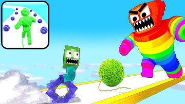 ROPE-MAN RUN CHALLENGE - Minecraft Animation