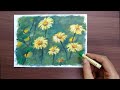 How to Draw Wildflowers in Oil Pastel | Beginner's Art Tutorial | Saminspire