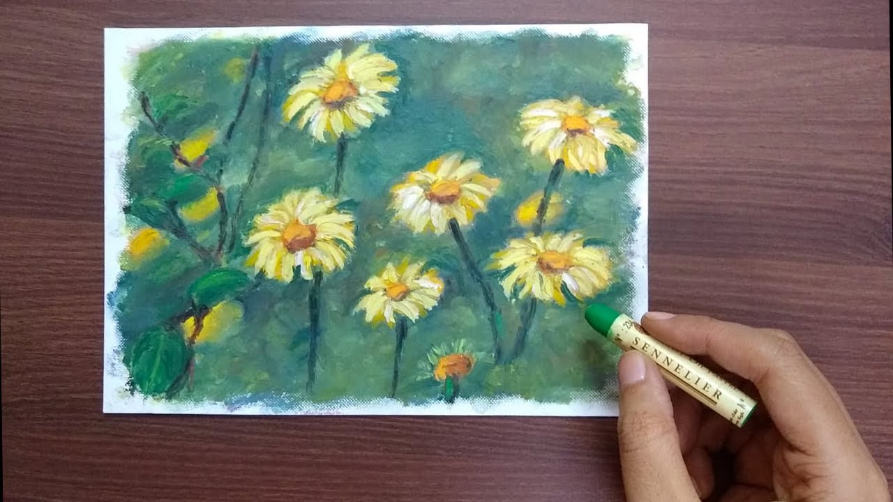 How To Draw Wildflowers In Oil Pastel Beginner S Art Tutorial Saminspire Youtube How To Draw Wildflowers In Oil Pastel Beginner S Art Tutorial Saminspire Youtube