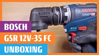 Bosch GSR 12V-35 FC Unboxing and Short Presentation Brushless Screwdriver Drill with FlexiClick