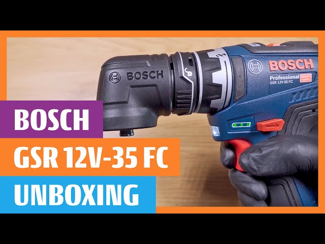 Bosch GSR 12V-35 FC Unboxing and Short Presentation Brushless