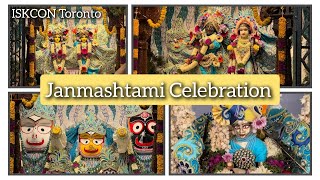 JANMASHTAMI AT ISKCON TEMPLE IN TORONTO CANADA 2022 | HAPPY JANMASHTAMI | INDIAN IN CANADA