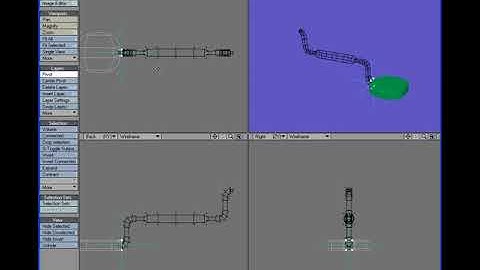 LightWave 9 Center Pivot Tool