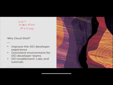 Oracle Cloud Infrastructure - Cloud Shell